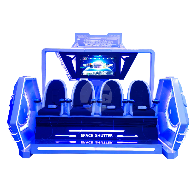 9D VR Simulator Shuttle Game Machine