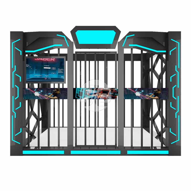 Multiplayer Tethered VR Shooting Game Equipment