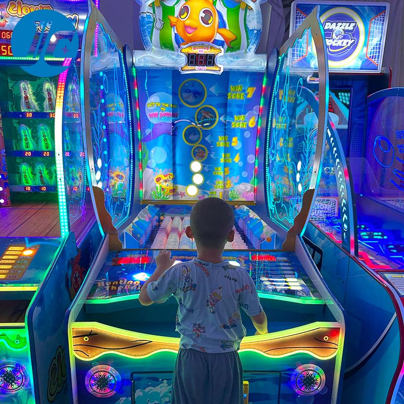 Indoor Amusement Kids Throwing Game Machine