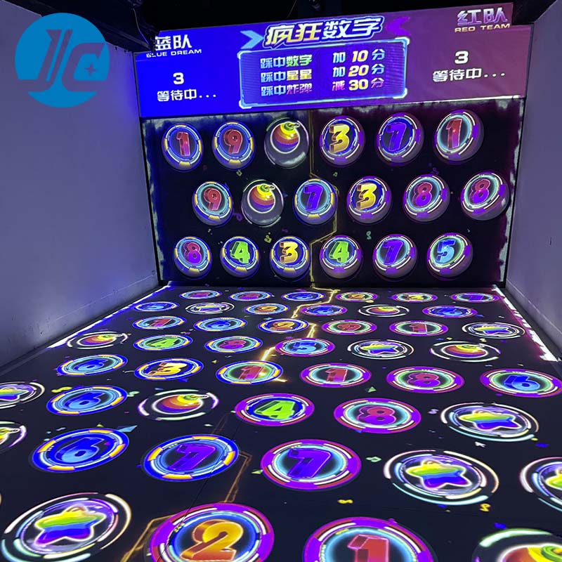 Interactive Bouncy Ball Jumping Ball Projection System