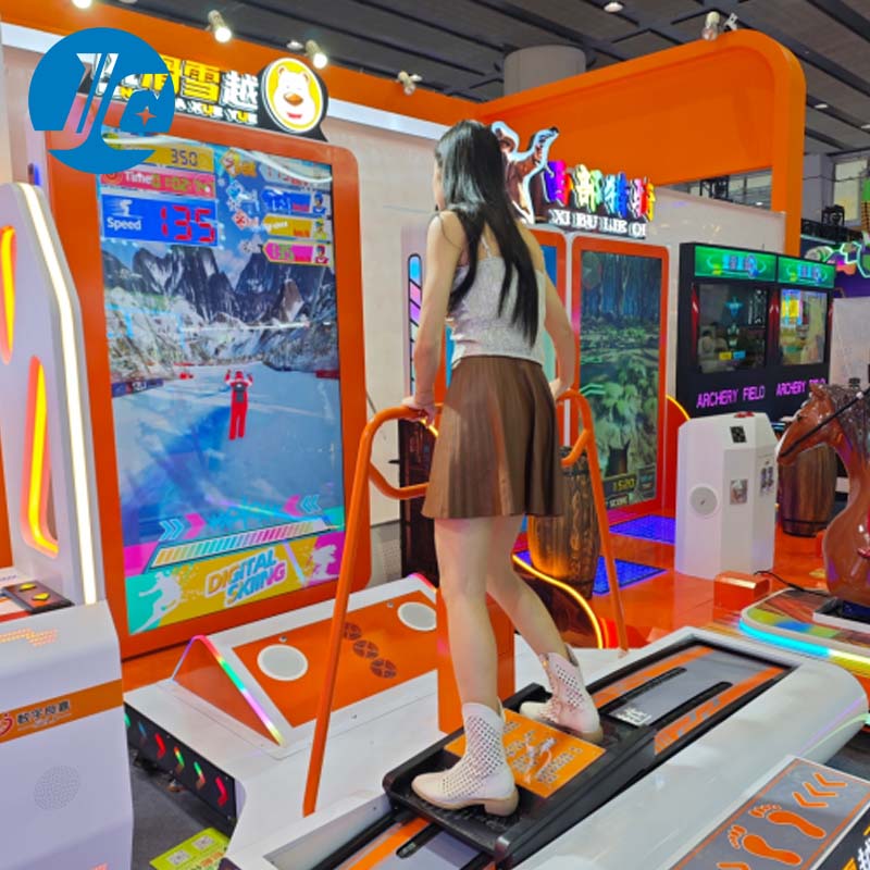 Coin-operated Skiing Simulator Game Machine