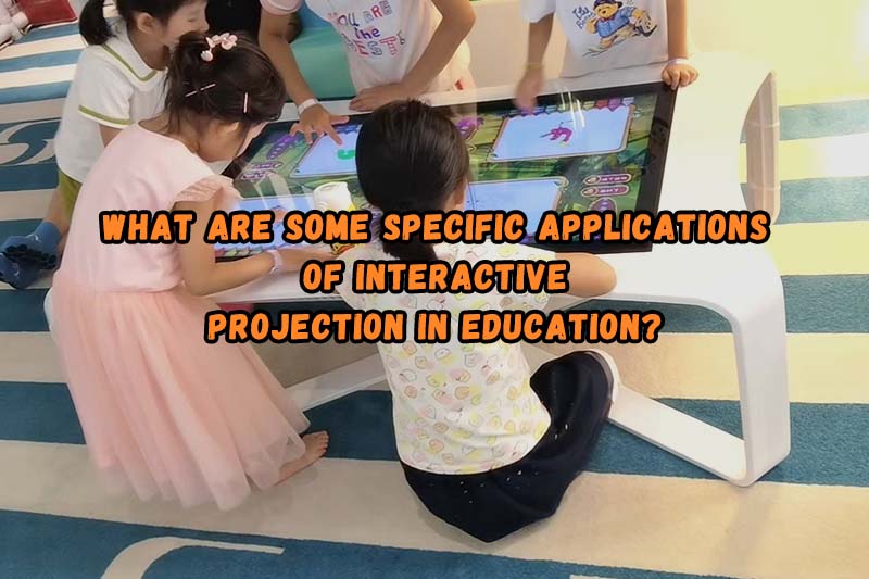 What are the Specific Applications of Interactive Projection in the Field of Education?