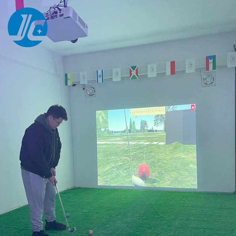 Holographic Golf Training Projection System