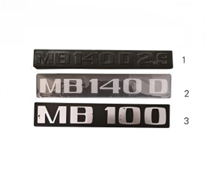 Plate OEM 6618133054 MB100 Istana Rear Badge Decorative Trim Component