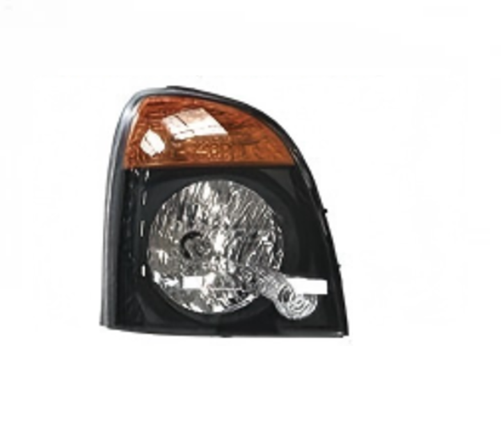 92101/02-4F000 Head Lamp Black Hyundai H-100 Front Headlight Assembly Replacement