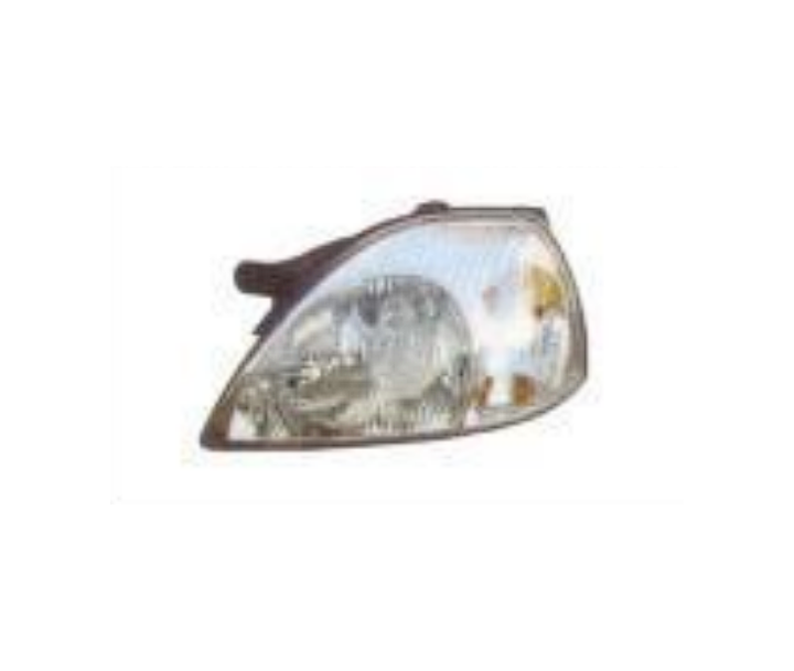 Kia Rio 2003 Head Lamp White OEM 92102-FD051 92101-FD051 Durable Protection