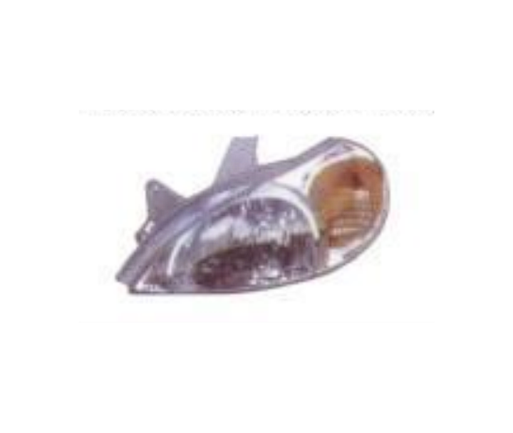 Kia Rio 2001 Head Lamp Yellow OEM OK30A-51-040C OK30A-51-030C Durable Protection