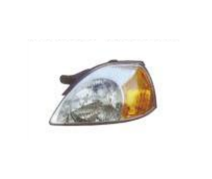 OEM 93102-FD010 Kia Rio 2003 Head Lamp Yellow Factory Fit