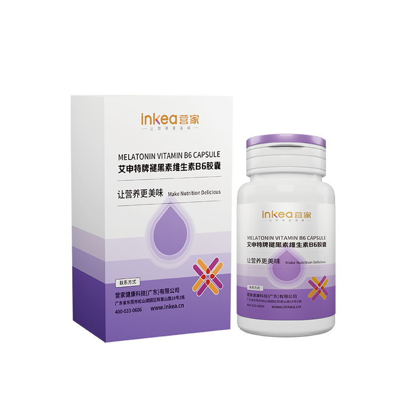 艾申特牌褪黑素维生素B6胶囊