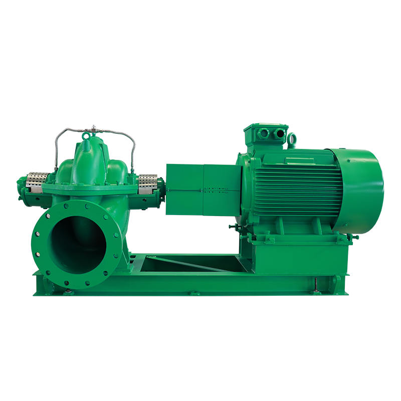 Horizontal double suction pump