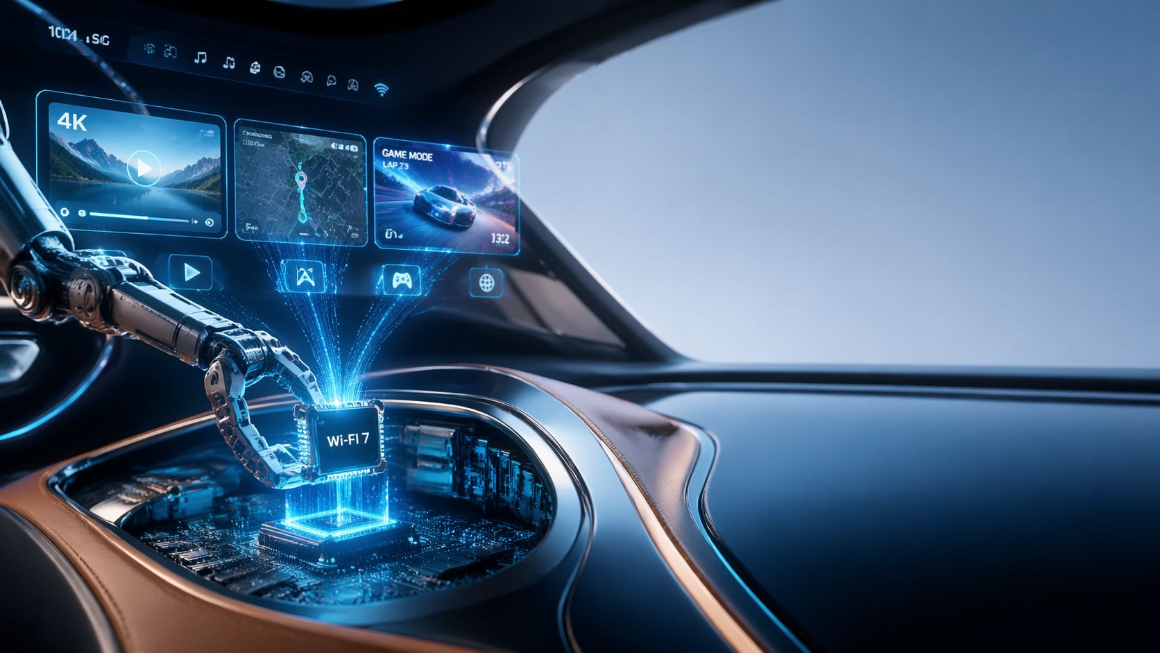 A panoramic analysis of Wi-Fi 7 applications in the automotive field: How will the 