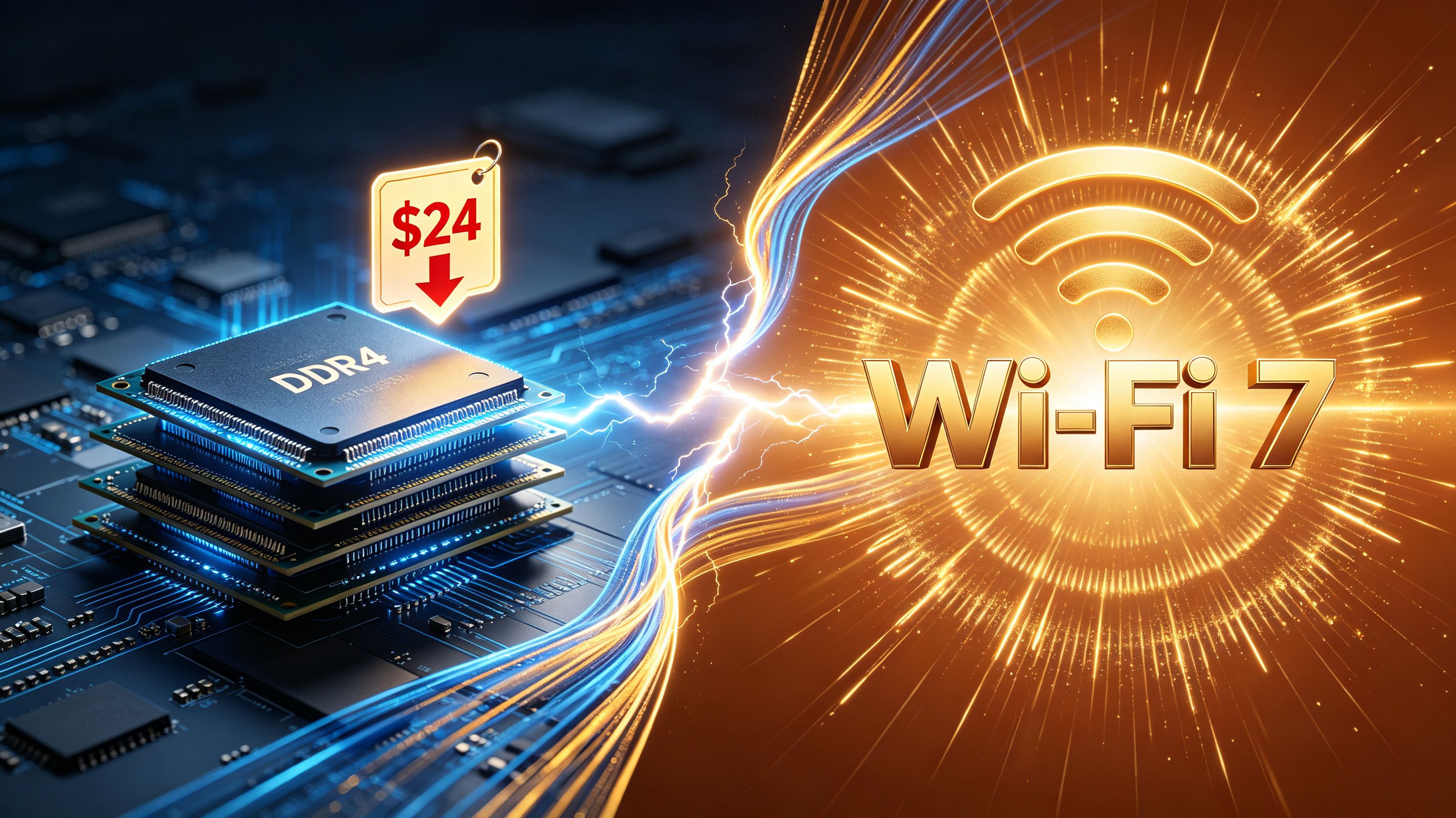 DDR4 Shortage Pushes WiFi 8 Launch Forward, Shortening WiFi 7 Golden Window