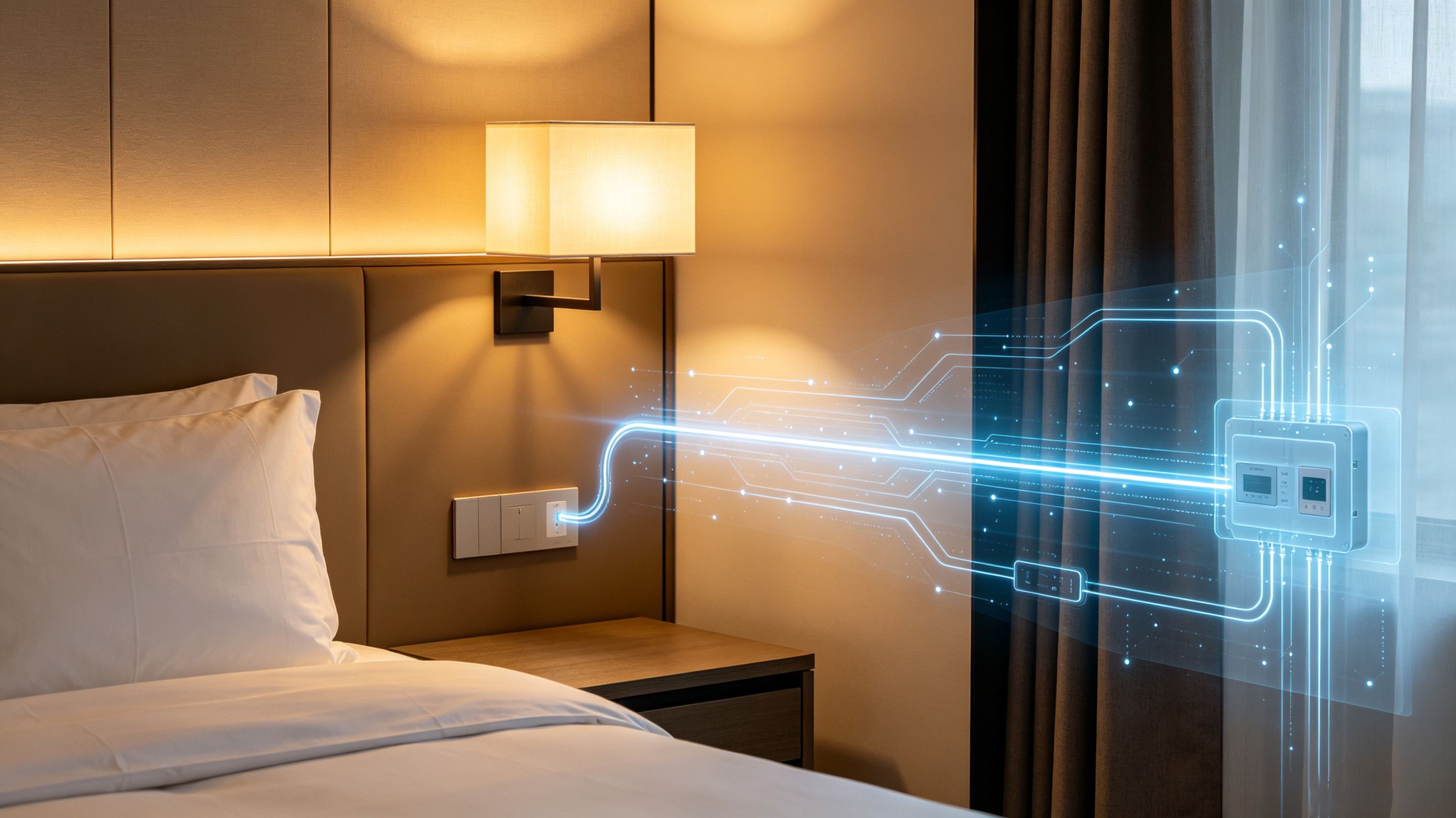 Smart Hotel Renovation: PLC Power Line Communication as the Connectivity Backbone