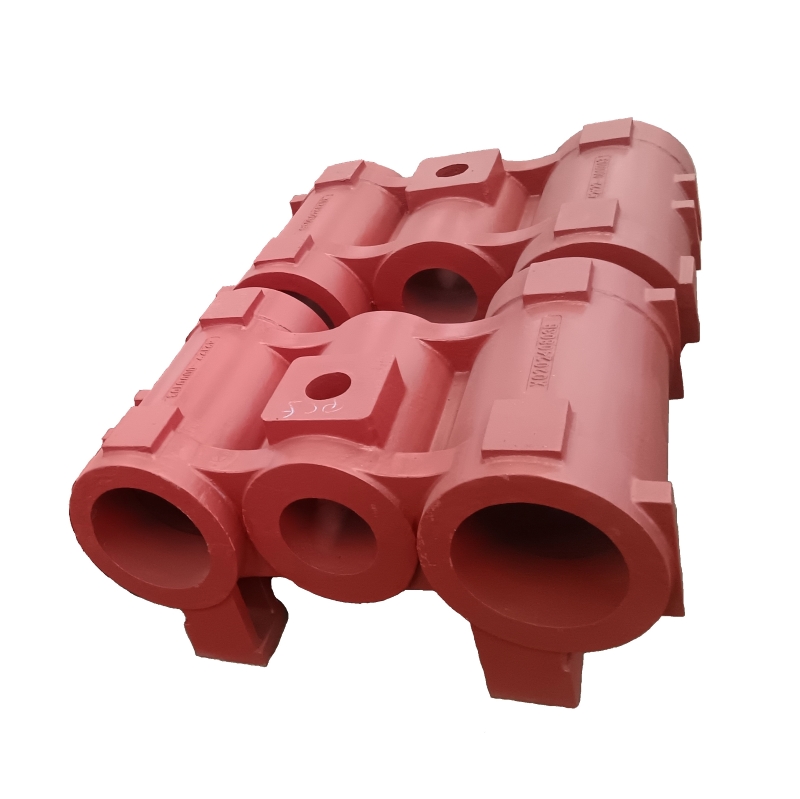 Injection head plate casting