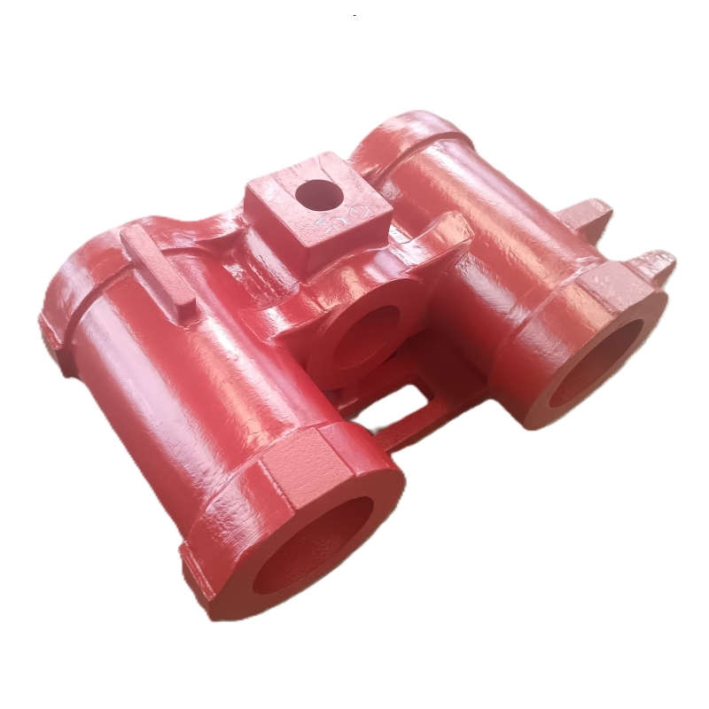 Injection head plate casting