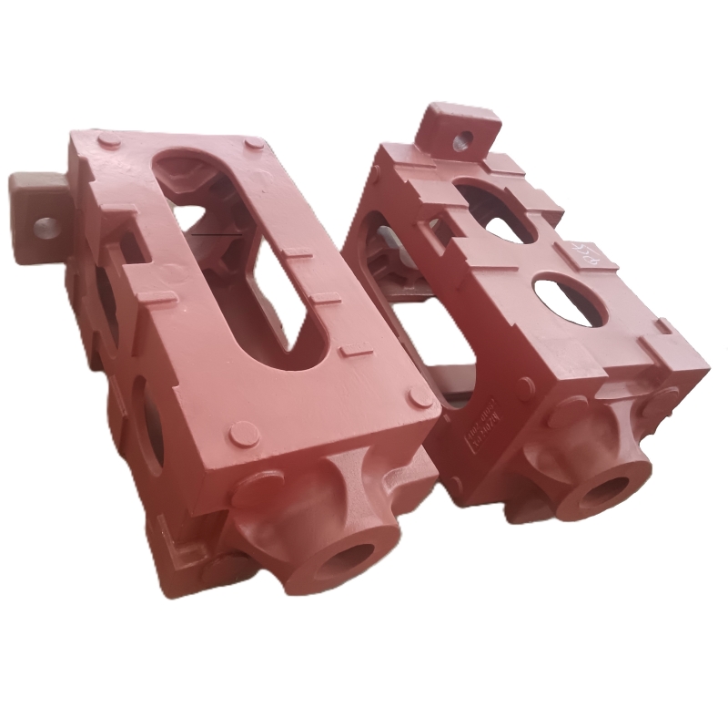 Injection head plate casting
