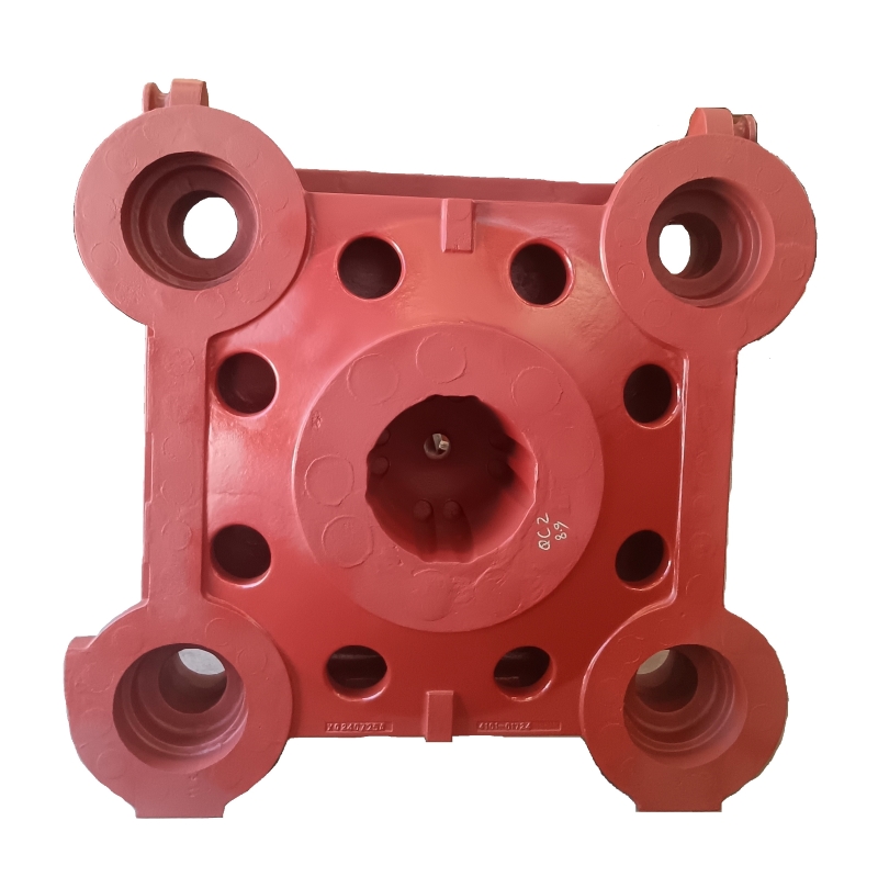 Movable platen casting