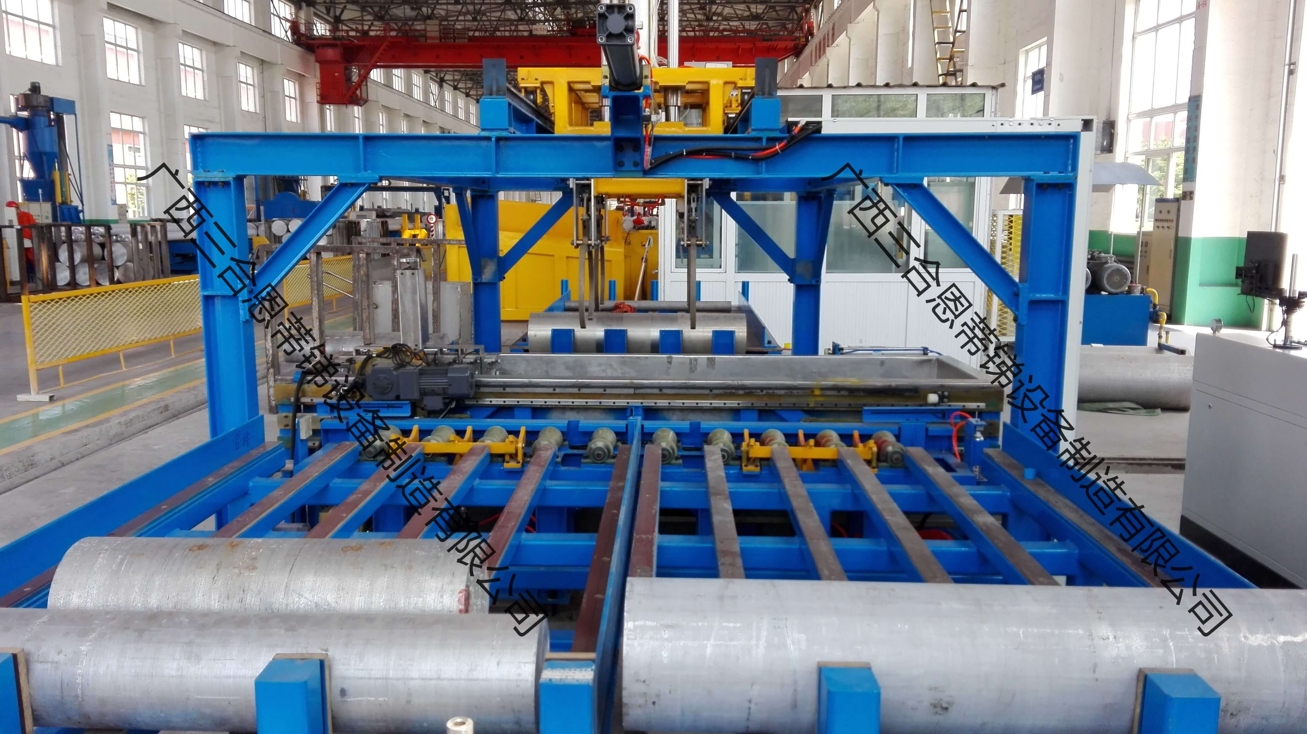 短圆棒智能超声水浸探伤系统