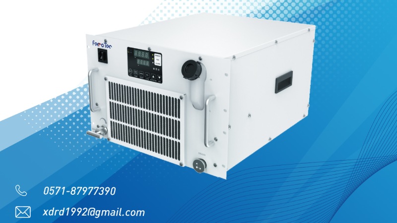 The rack mount type chiller helps you achieve 0.1℃ high-precision temperature control!