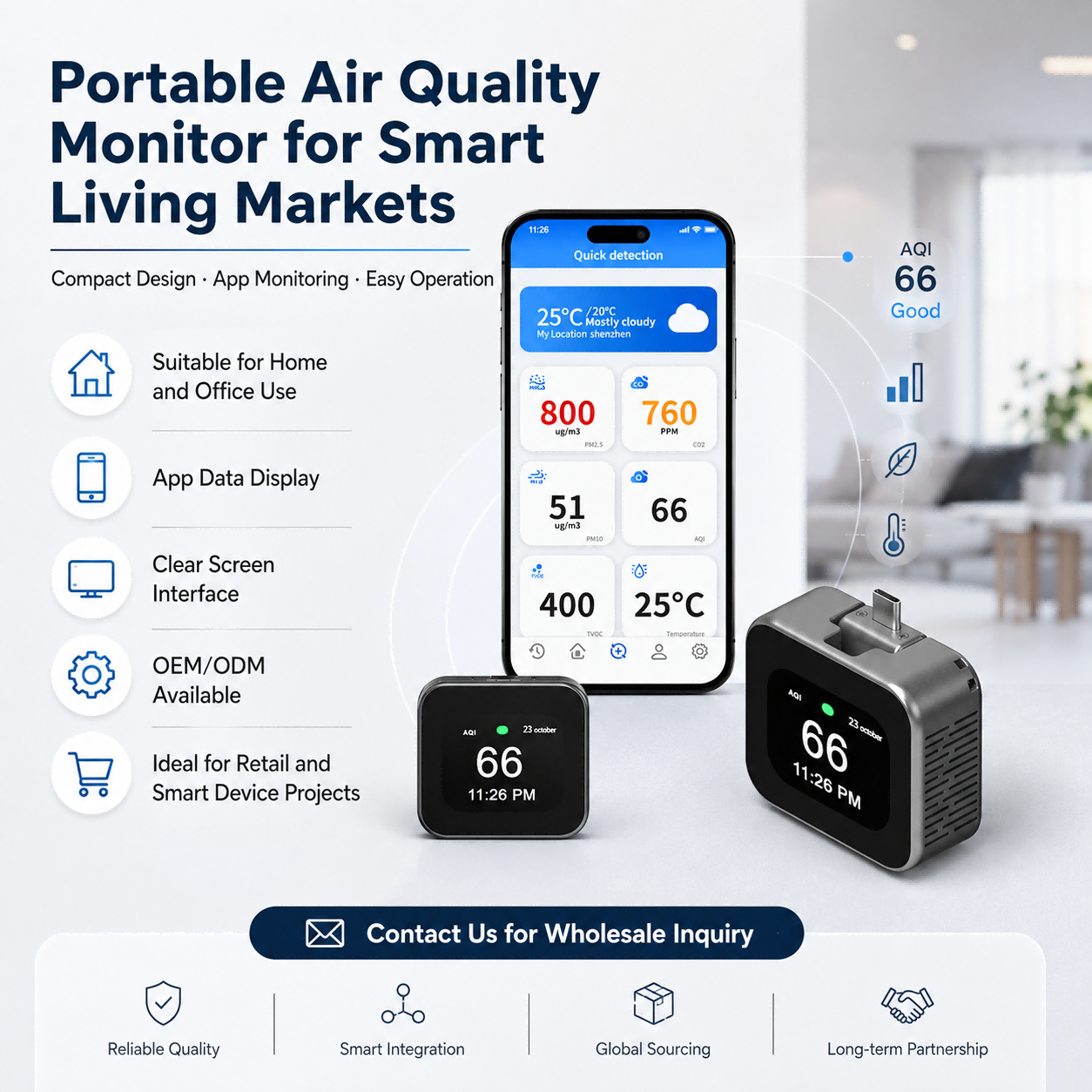 Portable Air Quality Monitor: A Practical Way to Understand Indoor Air