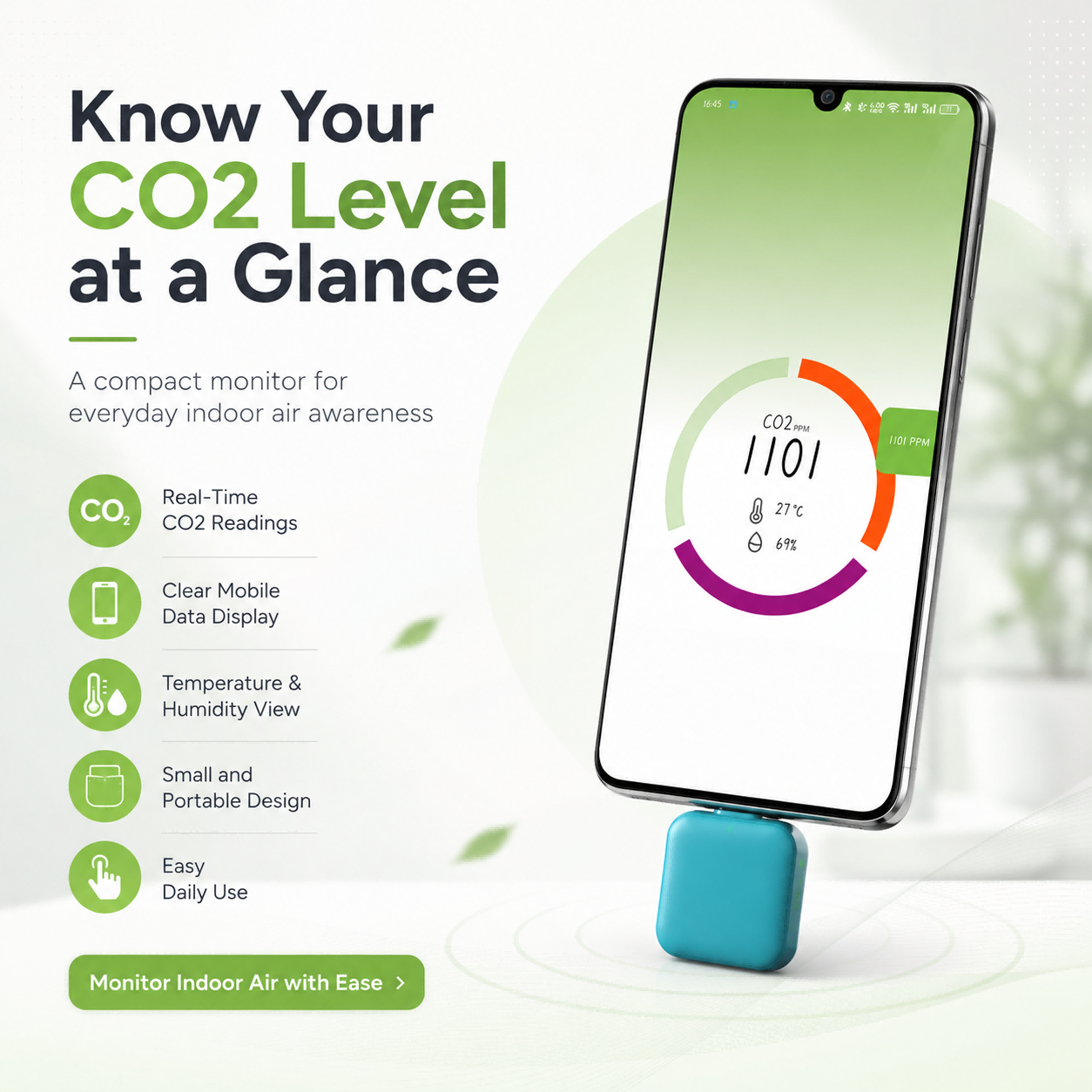 Carbon Dioxide Detector: A Simple Way to Understand Indoor CO2 Levels