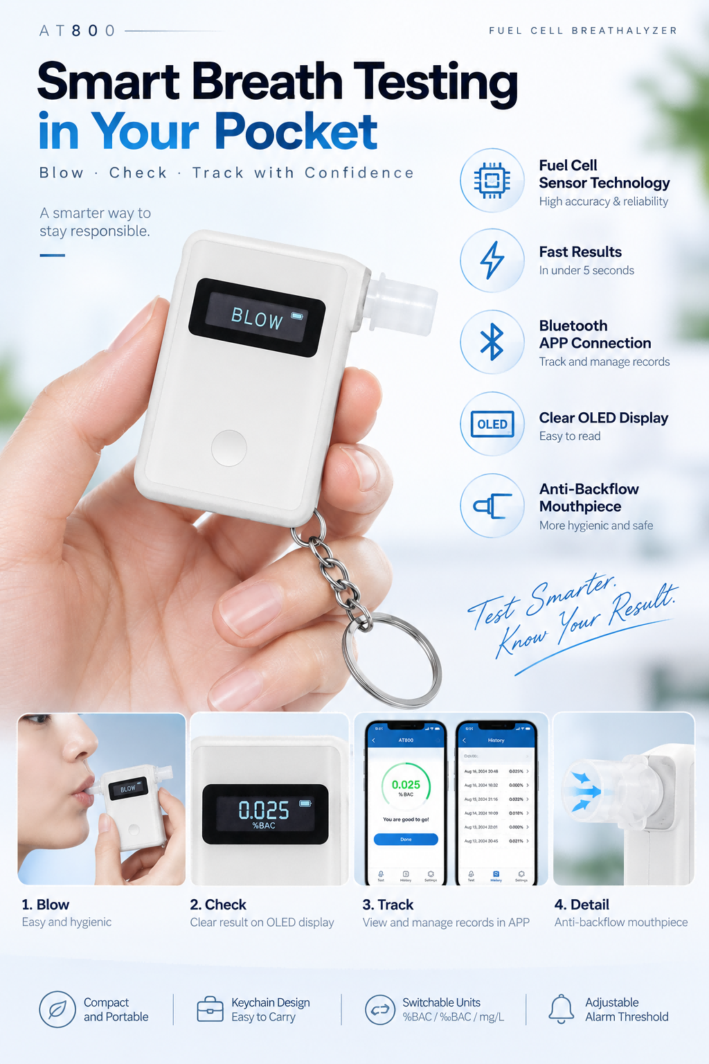 Portable Alcohol Breathalyzer: A Smarter Way to Check Before You Drive