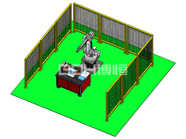 BOH-GY08H型工业机器人抛光打磨工作站