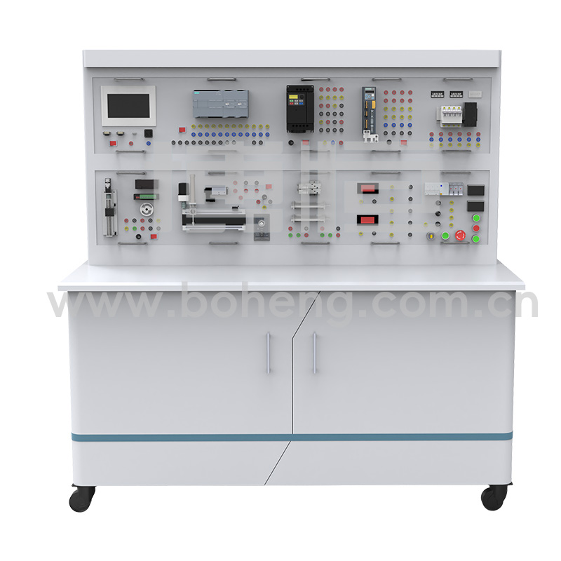 BOH-XP11-PLC电气自动化实训台物料分拣直线运动气缸模块伺服教学实训装置