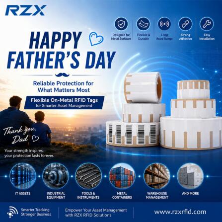 Father’s Day 2026 | Smarter Asset Management with RFID Flexible Anti-Metal Tags
