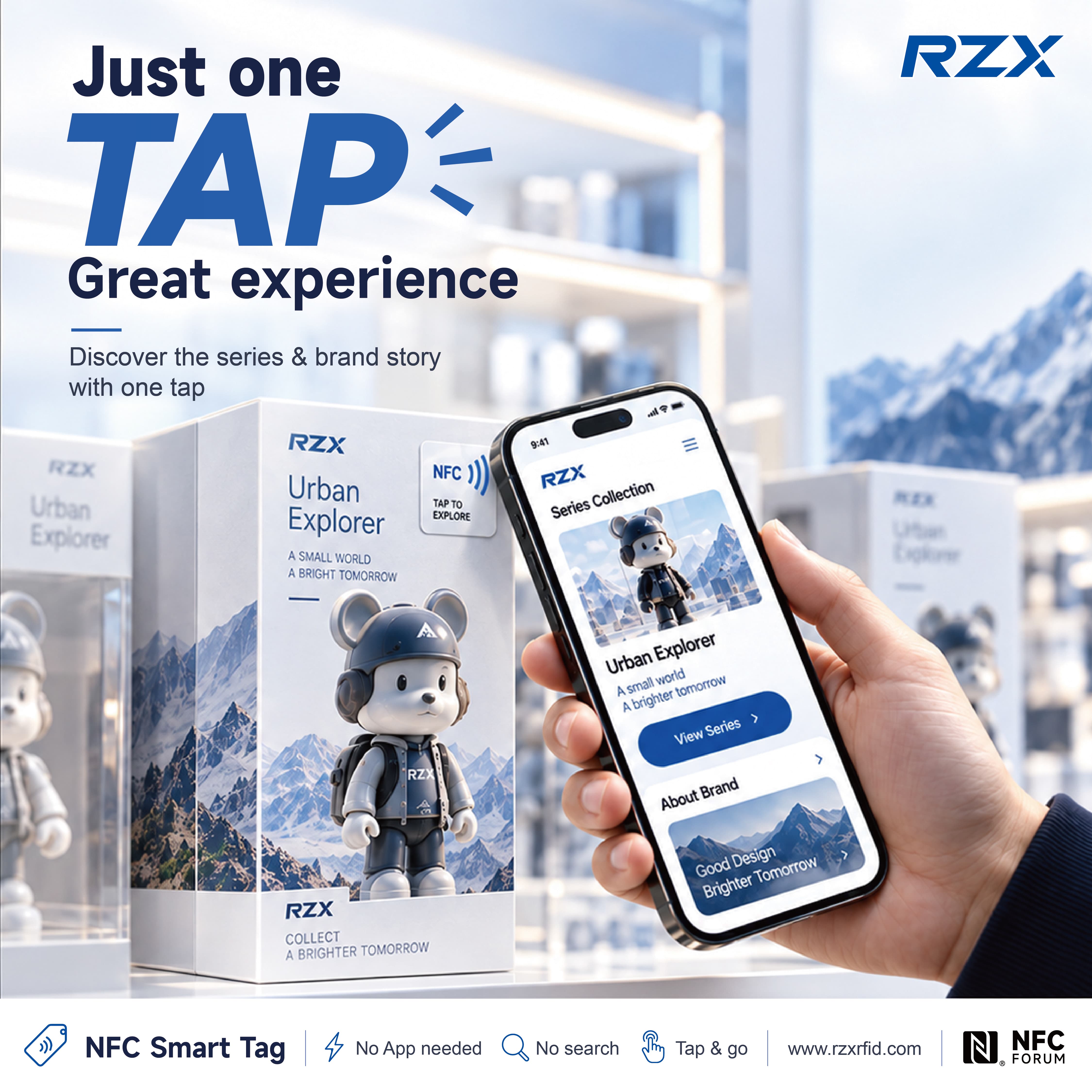 Just one tap, Great experience.