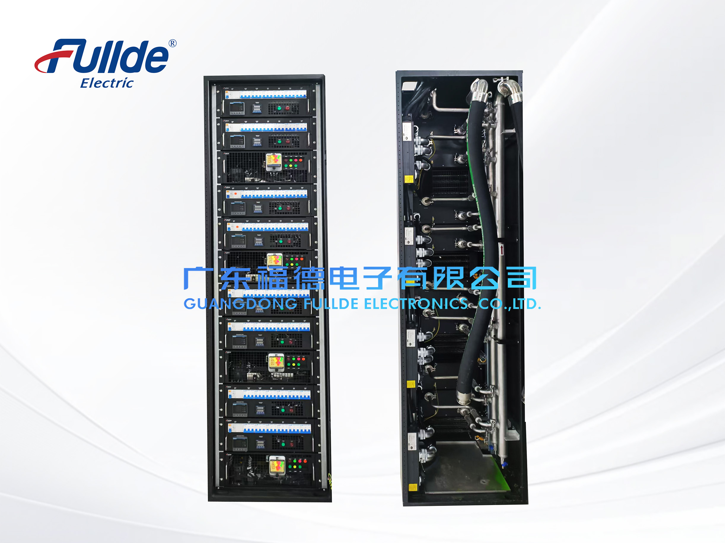 【案例分享36】福德的208kW风液混合假负载机柜走进国际客户项目现场