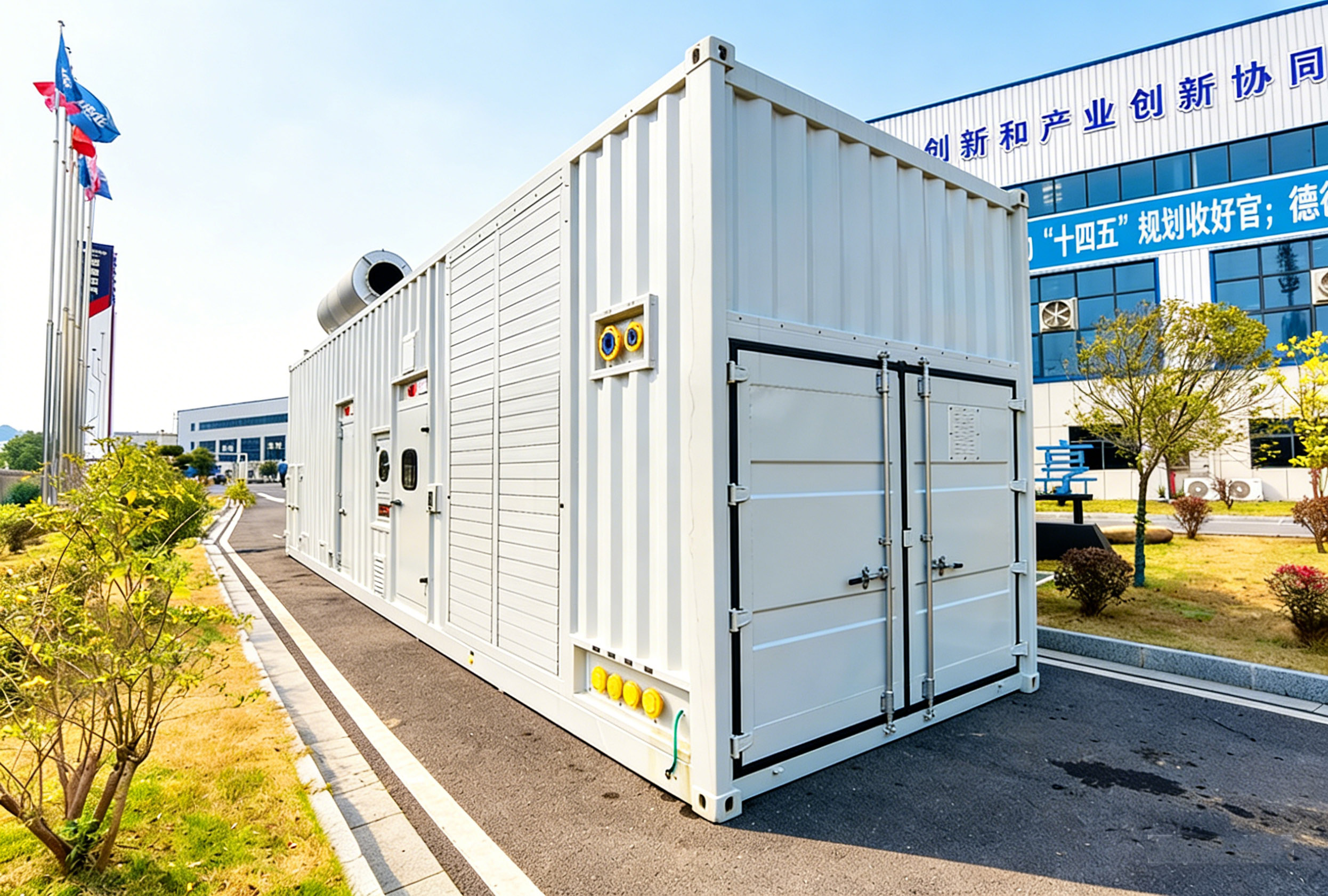 【案例分享58】福德电子高效交付柴发机组集装箱系统，一站式集成服务再获认可