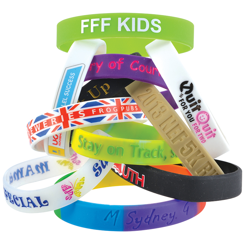Silicone Printed Wristbands