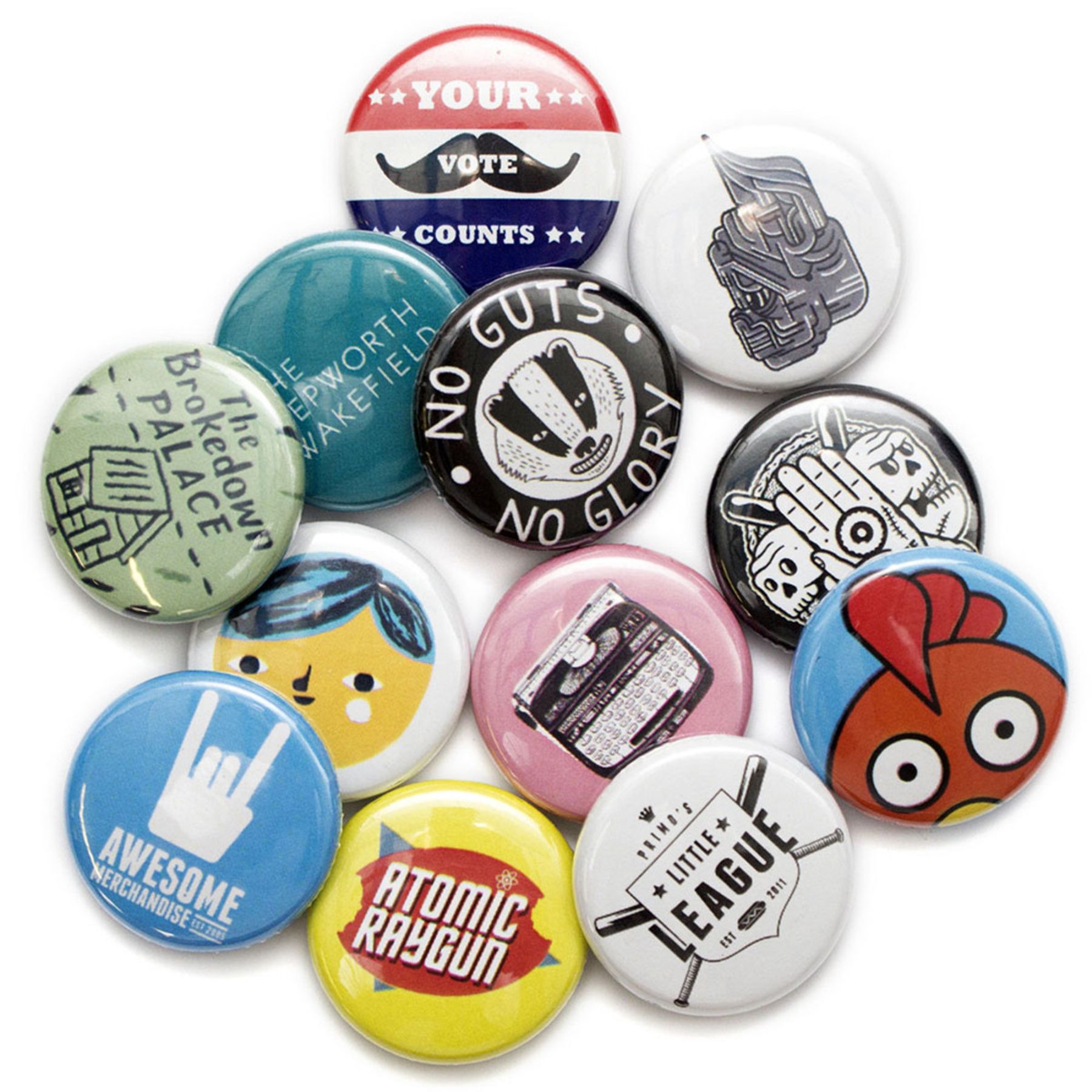 Tin Button Badge
