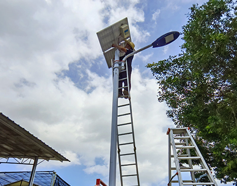 广东省阳江市江城区太阳能路灯维护