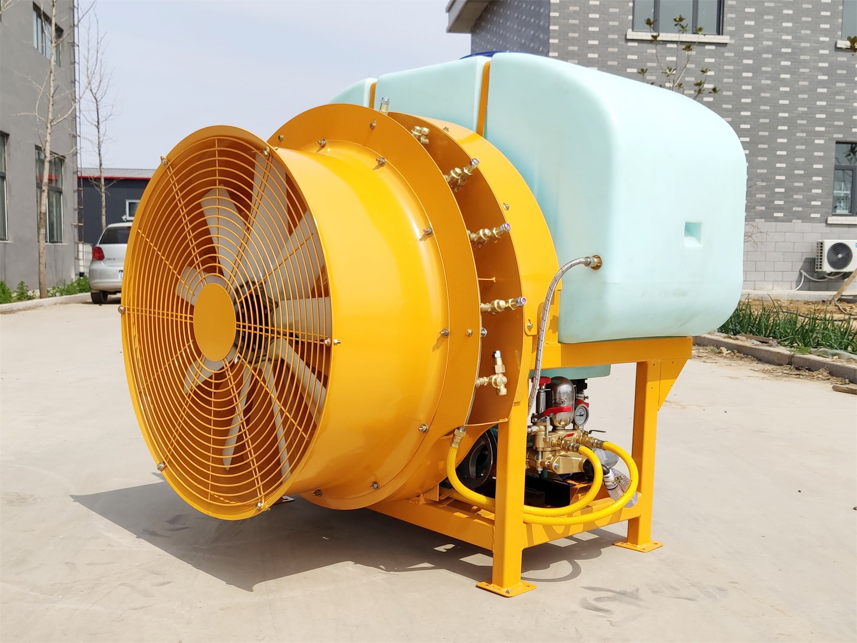 果林风送喷雾机的几级过滤系统有什么作用呢？