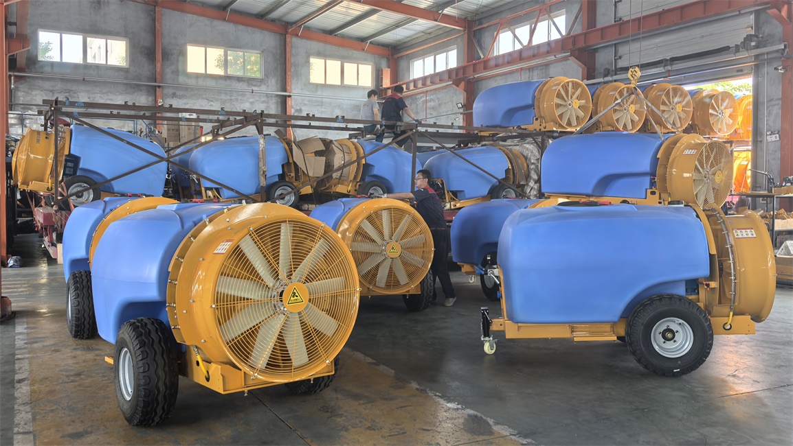 拖拉机悬挂式风送打药机常见故障有哪些？