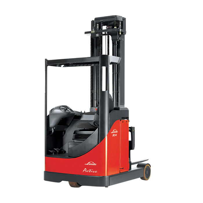 林德R14S新型智能前移式叉车,高效仓储,低成本维护