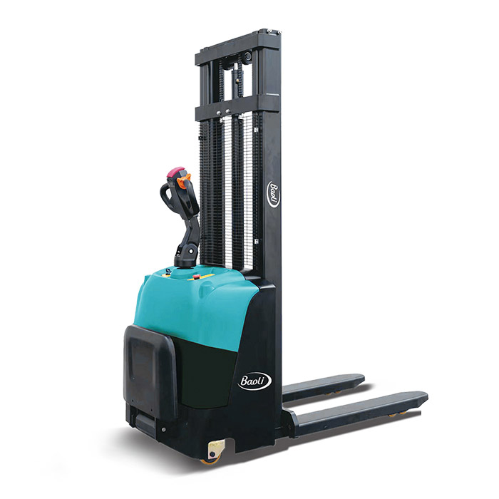 宝骊站驾式电动托盘堆垛车1.5吨