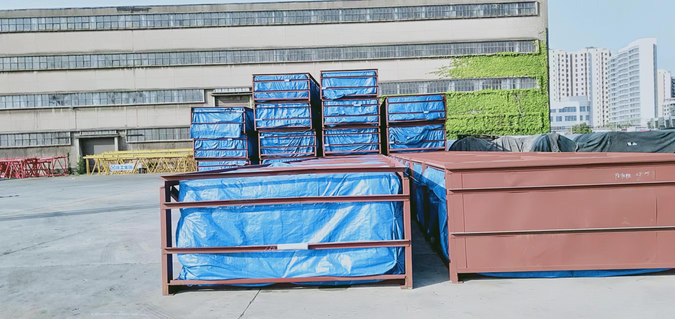 Transport von Ausrüstungsprojekten für den Export