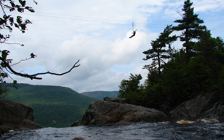Ziplining高空飞索