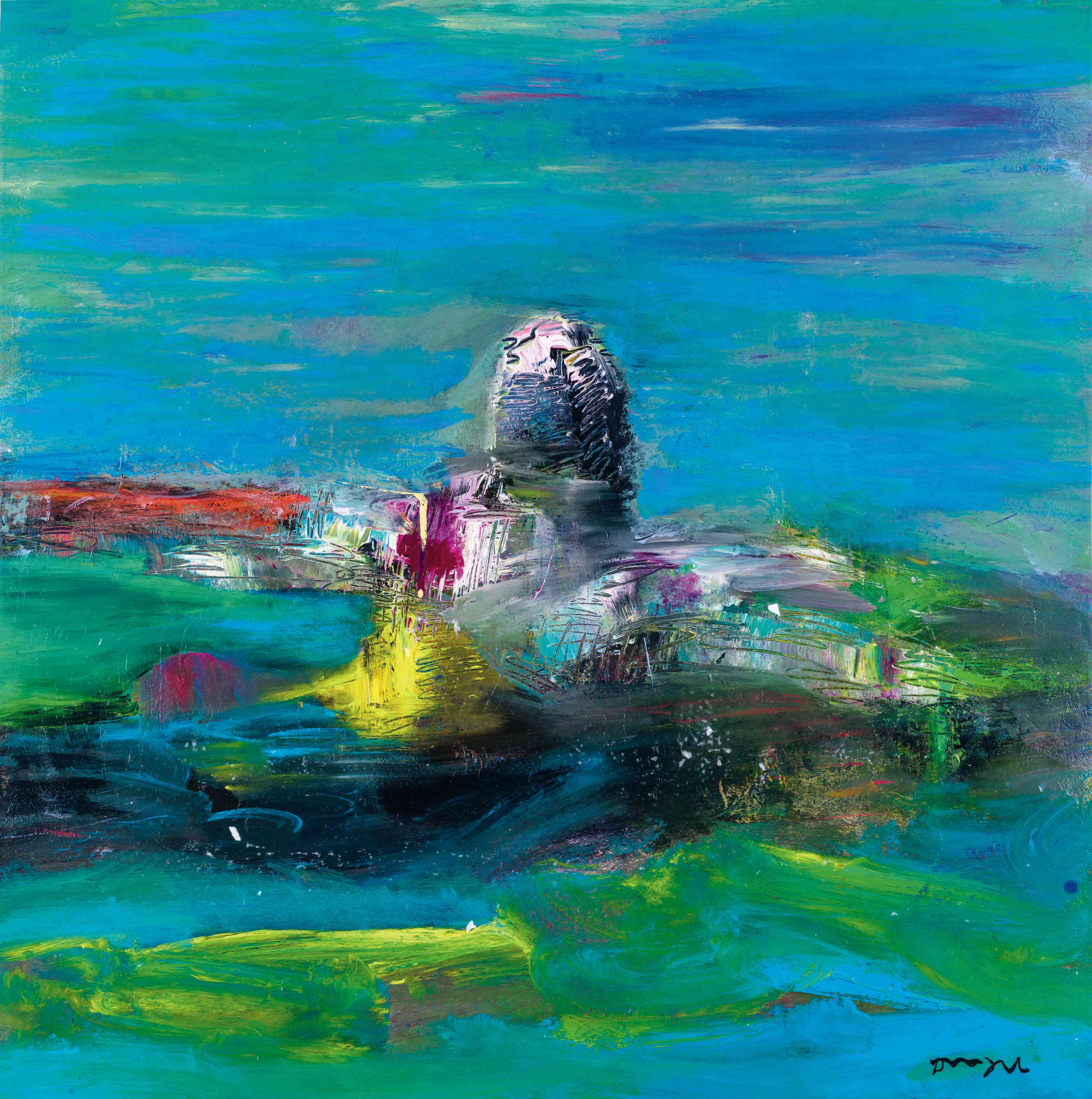 卫星基地105*105cm