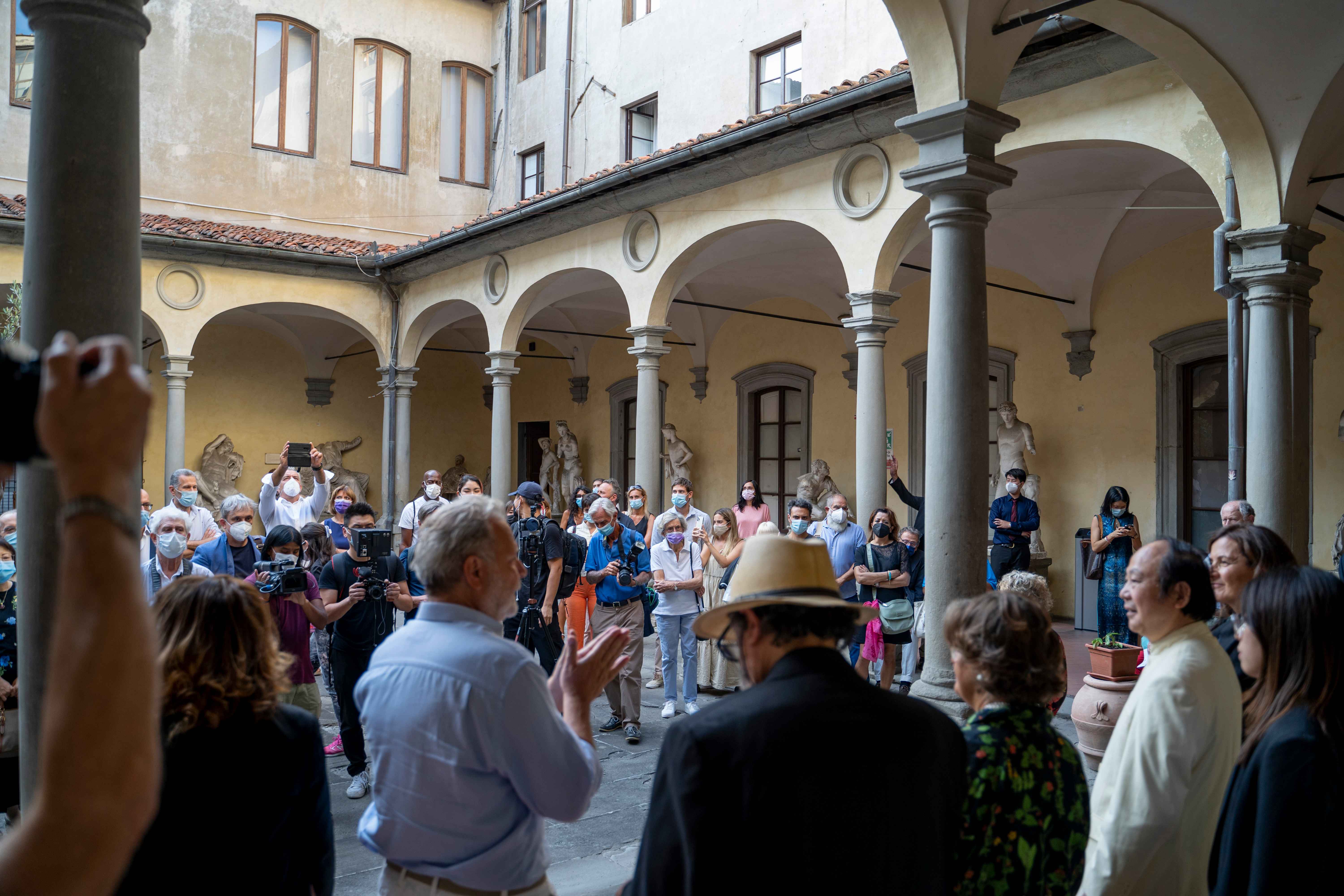 展览开幕式现场