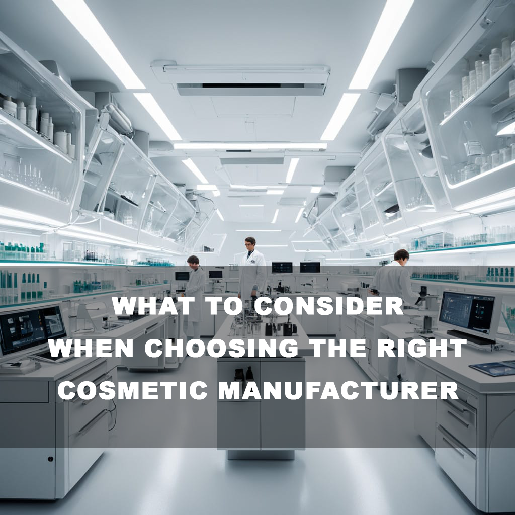 Ce qu’il faut considérer lors du choix du bon fabricant de cosmétiques