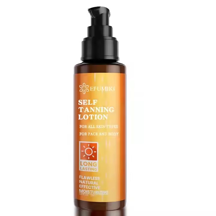 Lotion bronzage instantanée