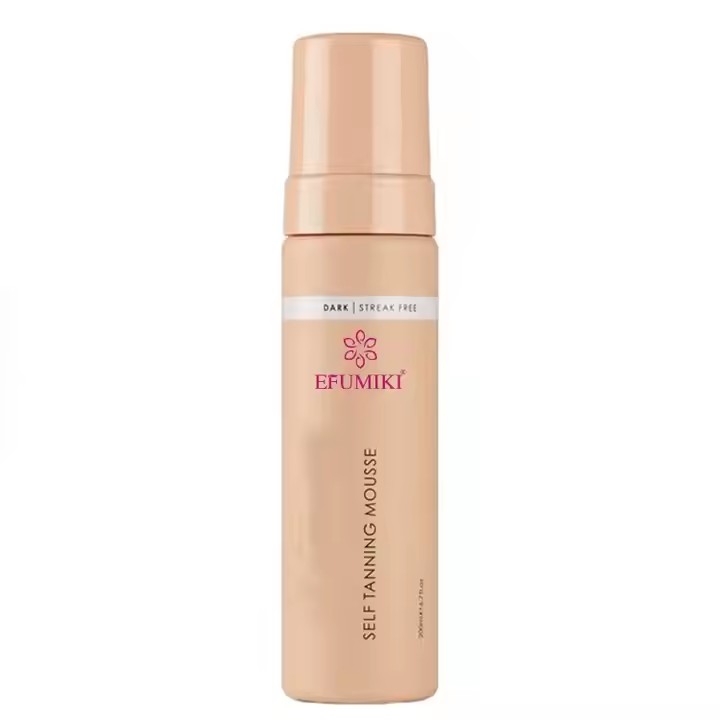 Huile de mousse bronzante