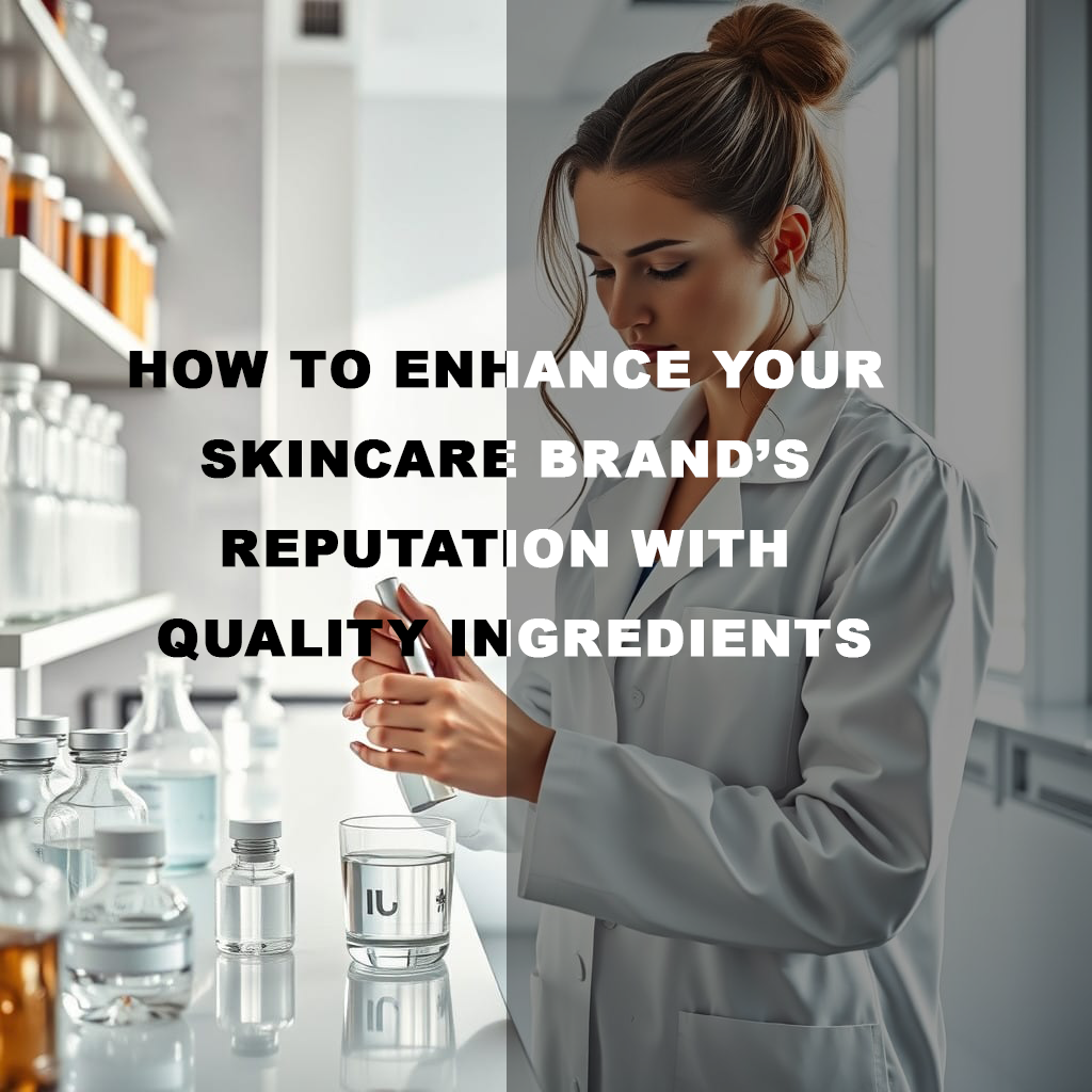 How to Enhance Your Skincare Brand’s Reputation with Quality Ingredients