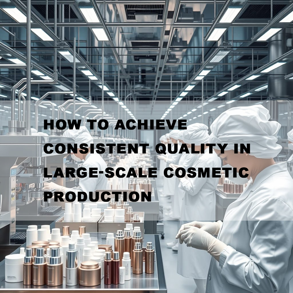 Comment obtenir une qualité constante dans la production cosmétique à grande échelle