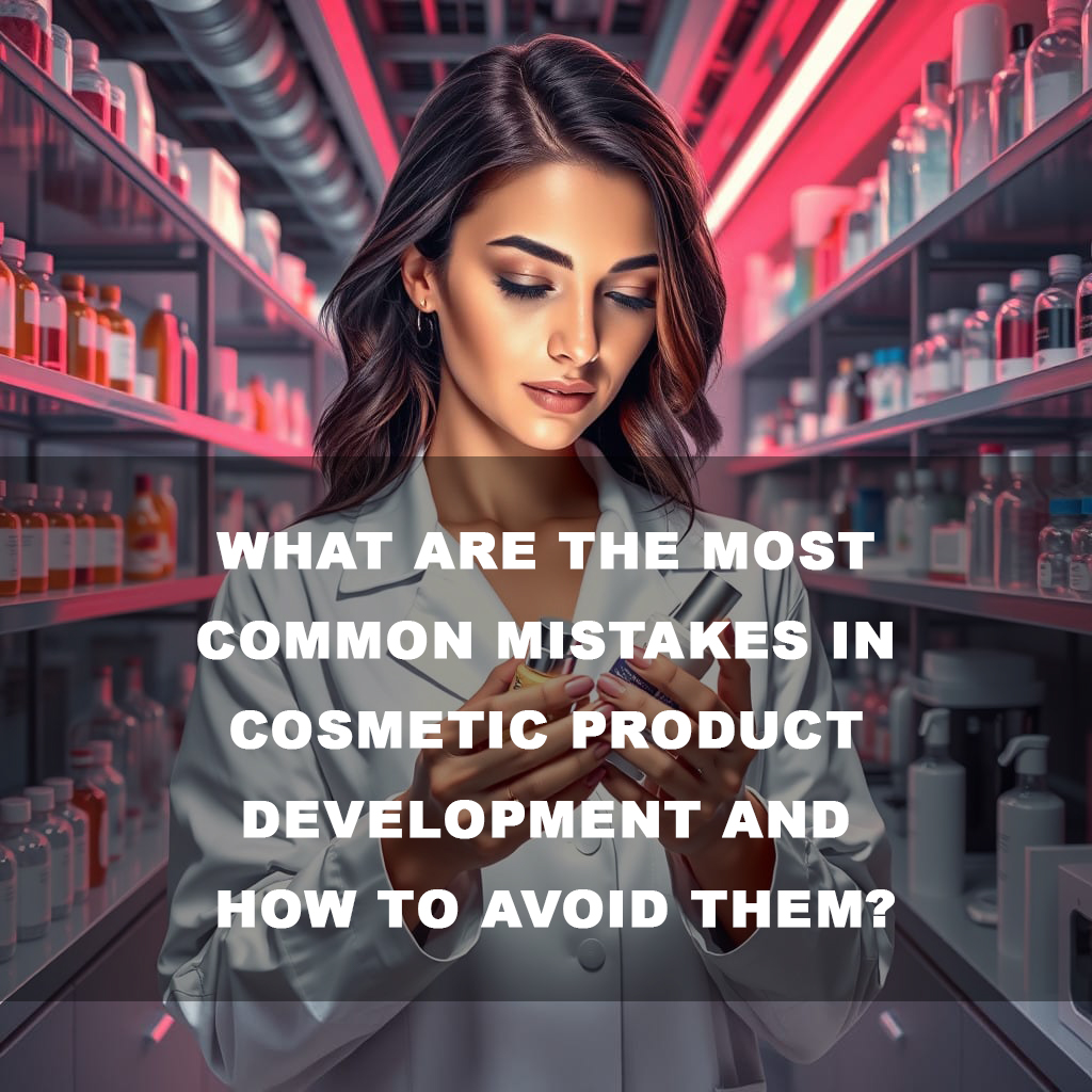 Quelles sont les erreurs les plus courantes dans le développement de produits cosmétiques et comment les éviter?