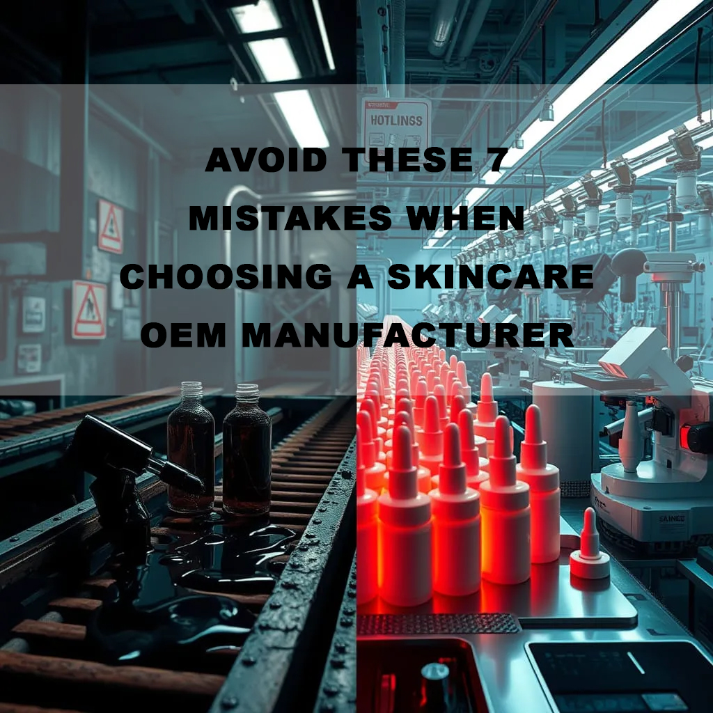 Avoid These 7 Mistakes When Choosing a Skincare OEM Manufacturer